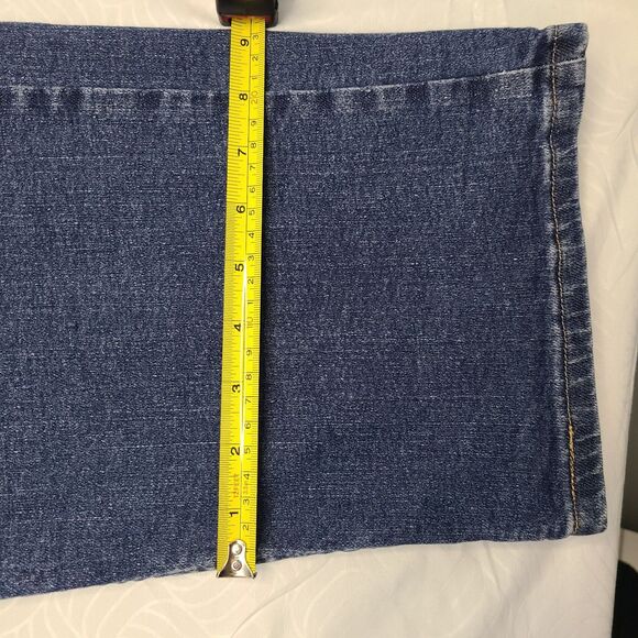 Wrangler Mens StretchJeans Size 40x32 Regular Fit Medium Wash Blue Denim Pockets - Picture 4 of 14